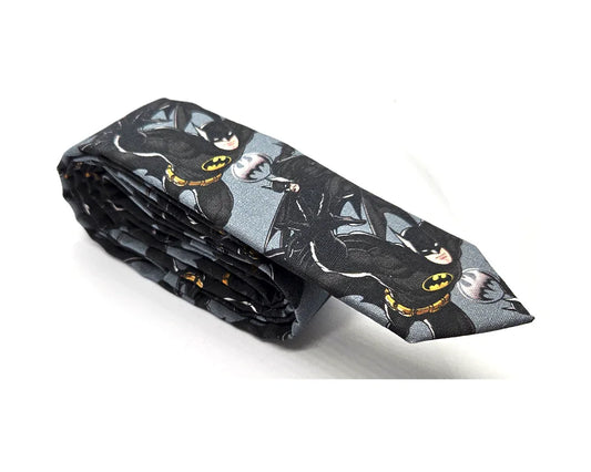 Corbata Batman Gris