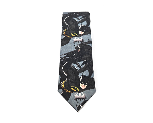 Corbata Batman Gris