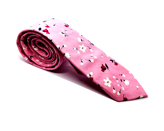 Corbata Rosa Vintage