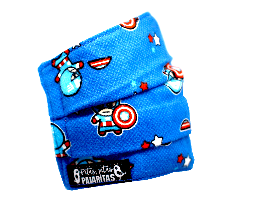 Mascarilla Mini Capitán America
