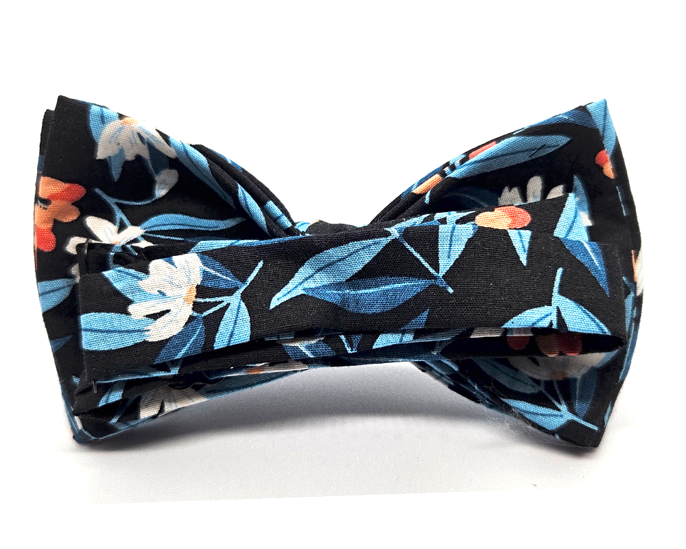 Pajarita Flores Blancas