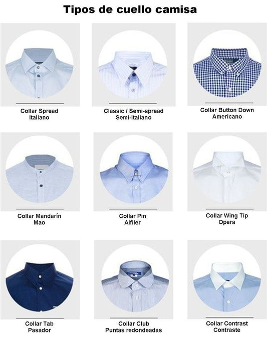 cuellos de camisa para vestir pajarita