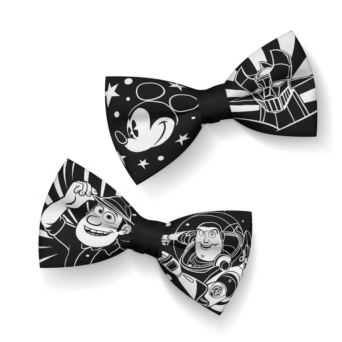 5 pajaritas o corbatas personalizadas