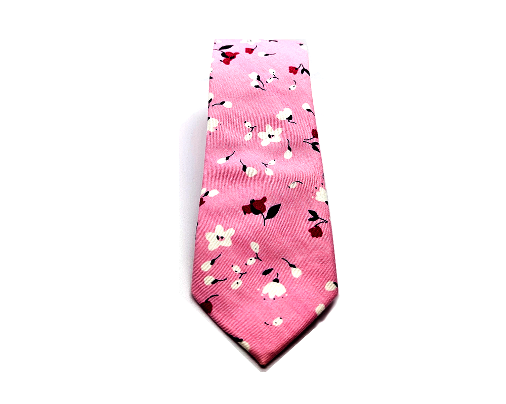 Corbata Rosa Vintage