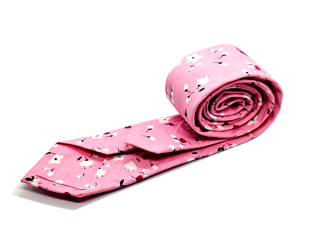Corbata Rosa Vintage
