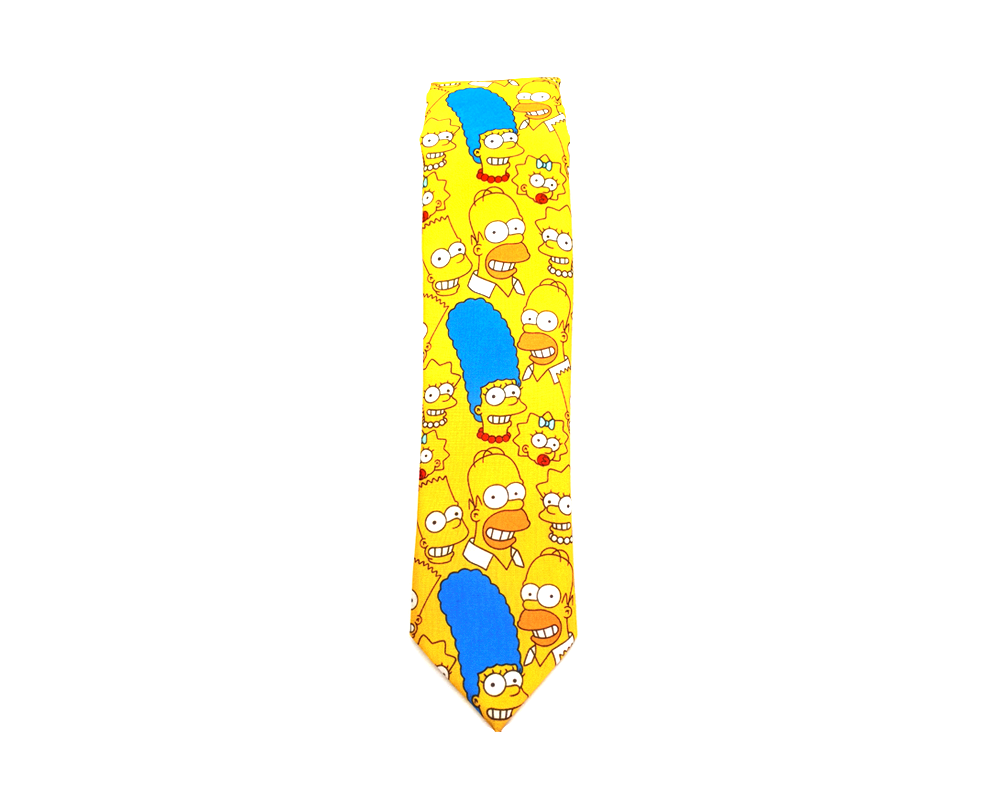 Corbata Simpsons Amarilla