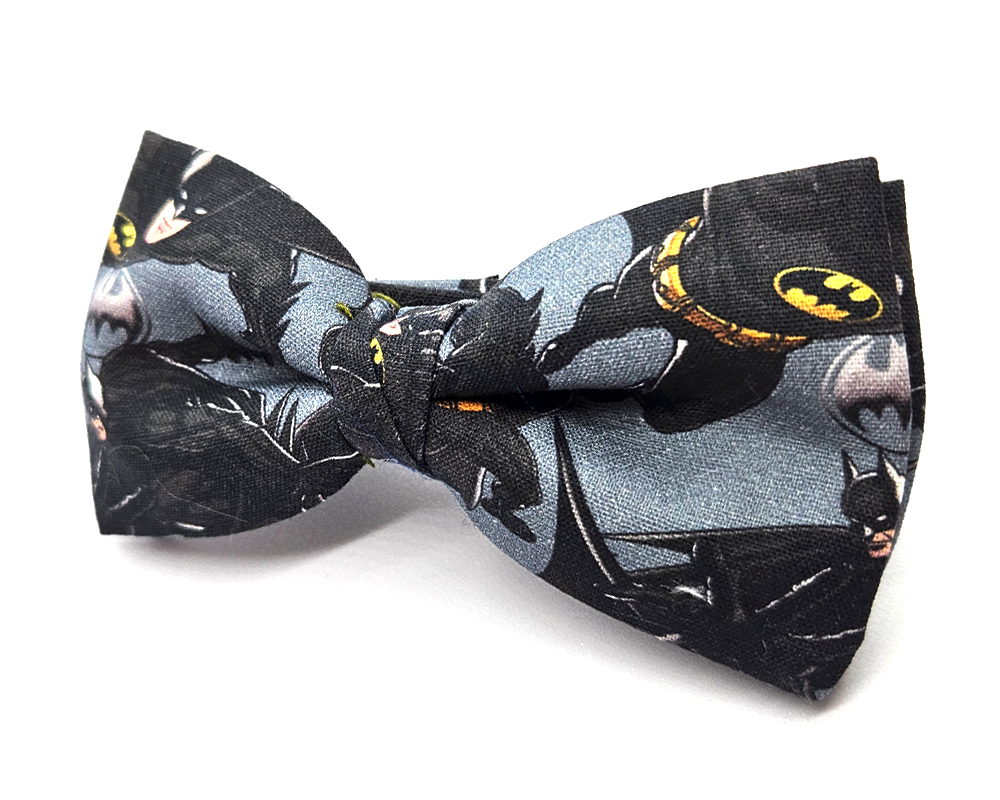 Pajarita Batman Gris