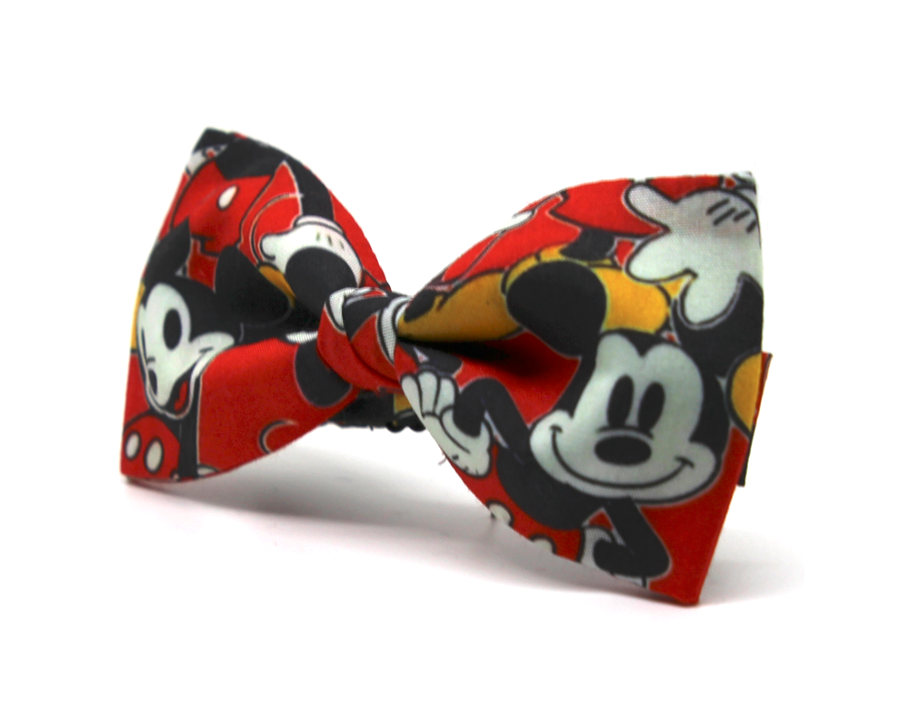 Pajarita Mickey Rojo