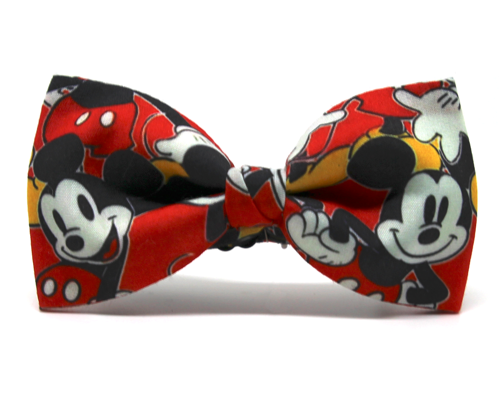 Pajarita Mickey Rojo