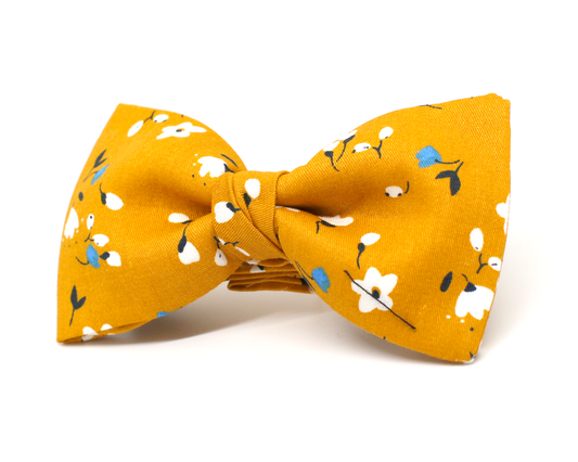 Pajarita Mostaza Vintage