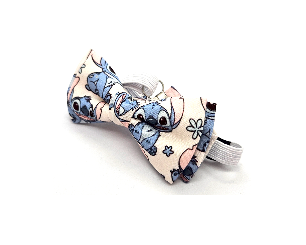 Pajarita Stitch Rosa 🆕