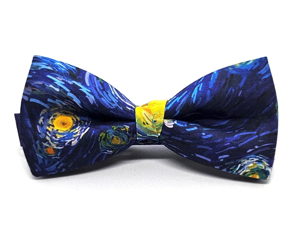 Pajarita Vang Gogh - Pitas, Pitas Pajaritas | Pajaritas originales y muy frikis